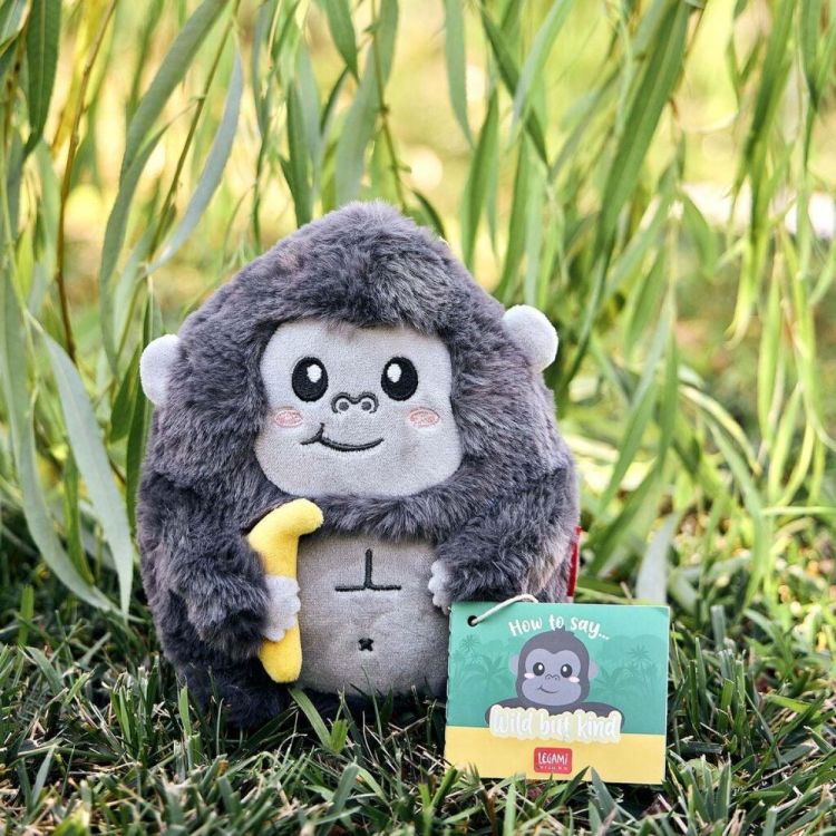 Legami Knuffeldier Gorilla - Super Soft! (Multi) - Panache (Koksijde)