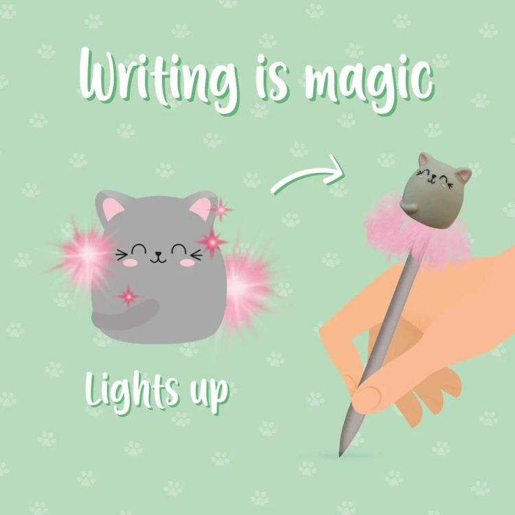 Legami Stylo lumineux Kitty - Writing is Magic (Multi) - Panache (Koksijde)
