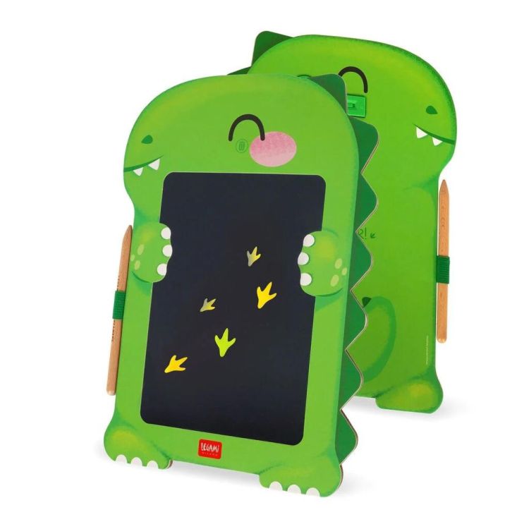 Legami Magic Sketch Board - Schrijf- en tekentablet - Dinosaur (Multi) - Panache (Koksijde)