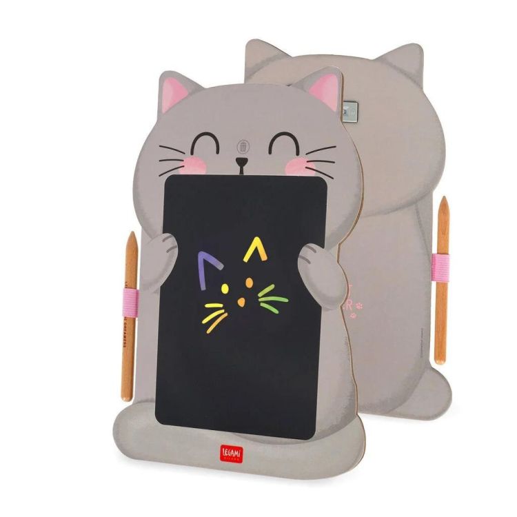 Legami Magic Sketch Board - Schrijf- en tekentablet - Kitty (Multi) - Panache (Koksijde)