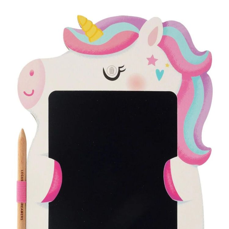 Legami Magic Sketch Board - Schrijf- en tekentablet - Unicorn (Multi) - Panache (Koksijde)