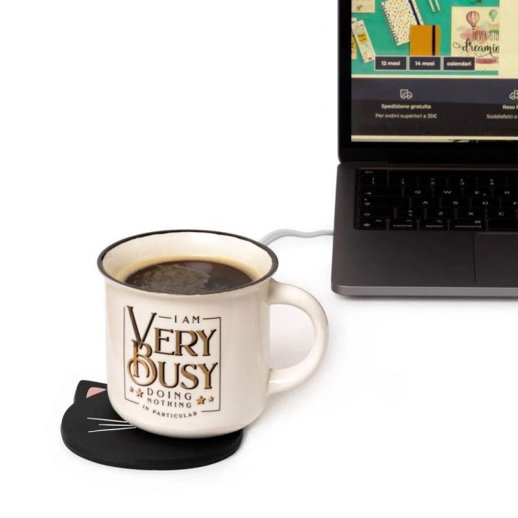 Legami Chauffe-tasse USB Kitty - Warm It Up (Multi) - Panache (Koksijde)