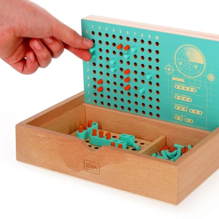 Legami Naval Battle Game in Wood (Multi) - Panache (Koksijde)