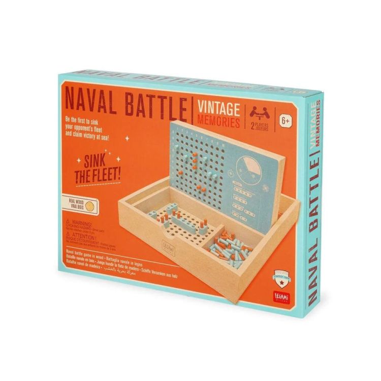 Legami Naval Battle Game in Wood (Multi) - Panache (Koksijde)