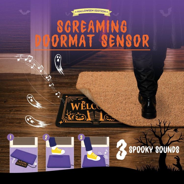 Legami Sous-paillasson sonore Screaming Doormat (Black) - Panache (Koksijde)