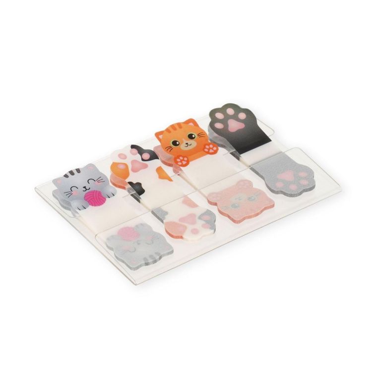 Legami Marque-pages adhésifs Kitty (Multi) - Panache (Koksijde)