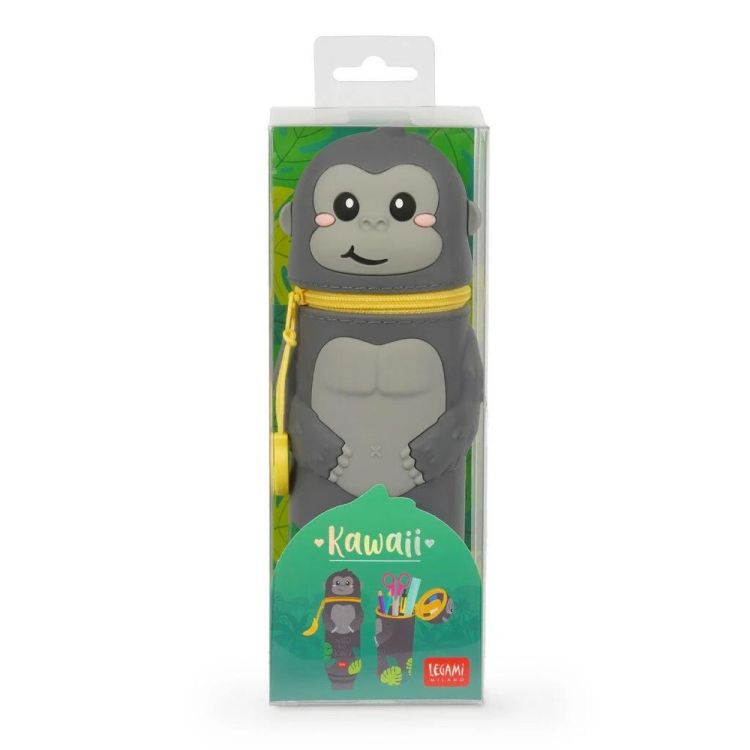 Legami Trousse Gorilla 2-en-1 Kawaii (Multi) - Panache (Koksijde)