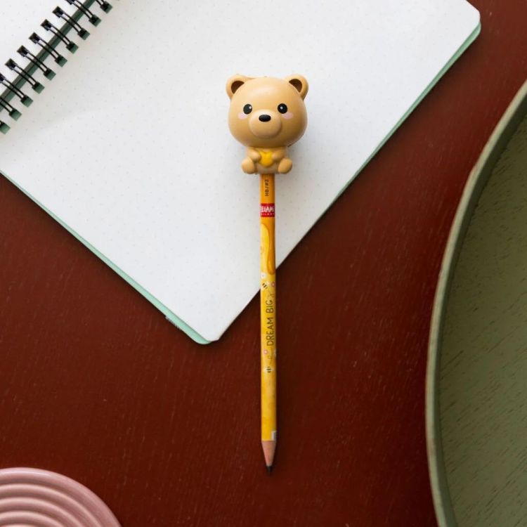 Legami Crayon avec Squishy Teddy Bear - Squeezies (Multi) - Panache (Koksijde)
