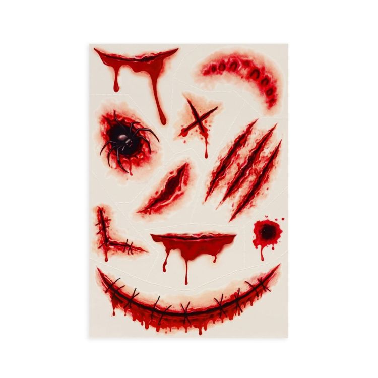 Legami Tatouages Halloween (Rood) - Panache (Koksijde)