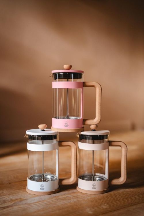 Leopold Vienna Cafetière à piston 600ml (Wit) - Panache (Koksijde)
