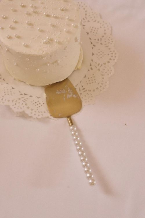 Lepelclub Pearl Cake Server (Gold) - Panache (Koksijde)