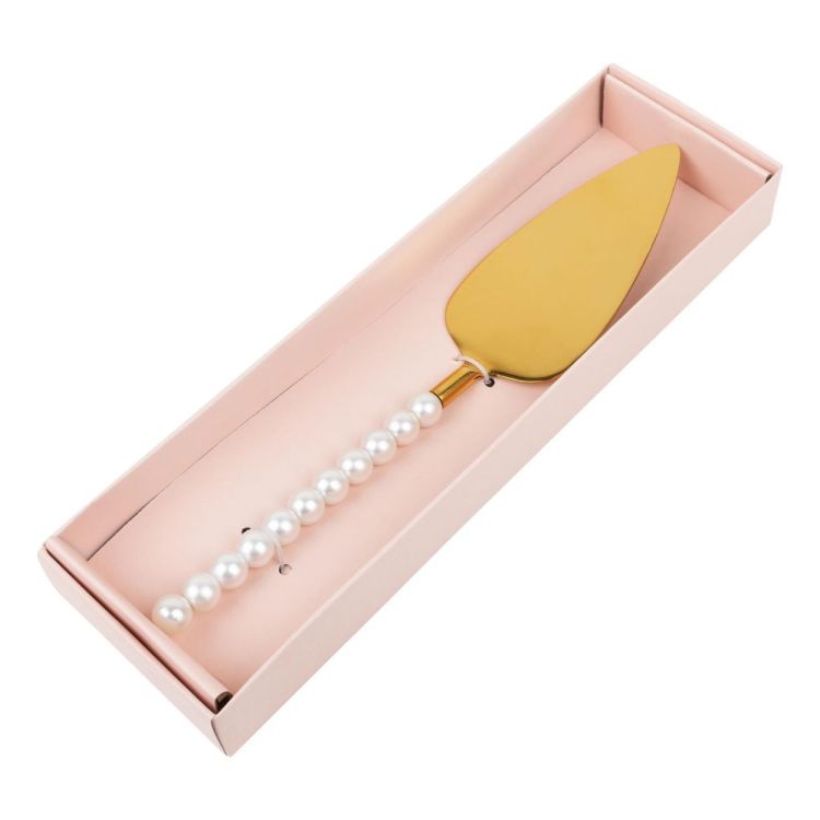 Lepelclub Pearl Cake Server (Gold) - Panache (Koksijde)