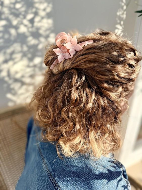 Liebly Haarclip floris M (Blush Pearl) - Panache (Koksijde)