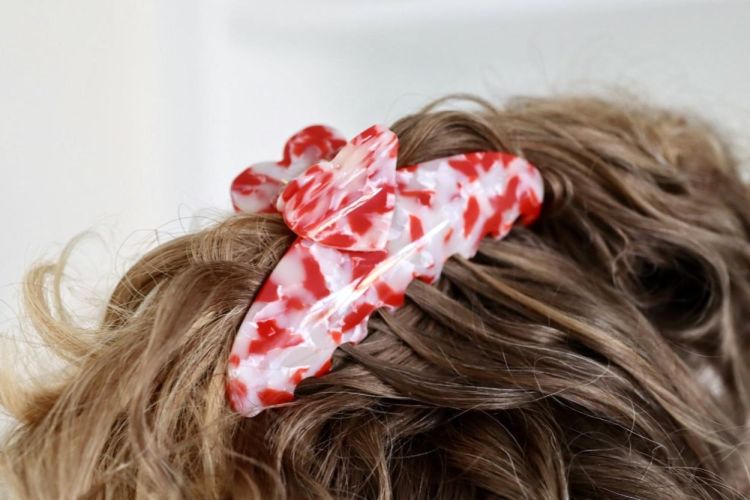 Liebly Haarclip lovely M (Red Mosaic) - Panache (Koksijde)