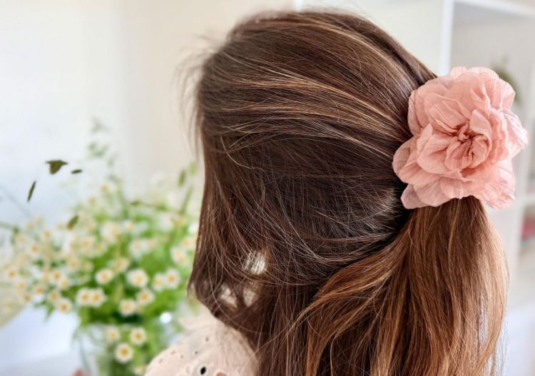 Liebly Haarclip peony (Coral) - Panache (Koksijde)