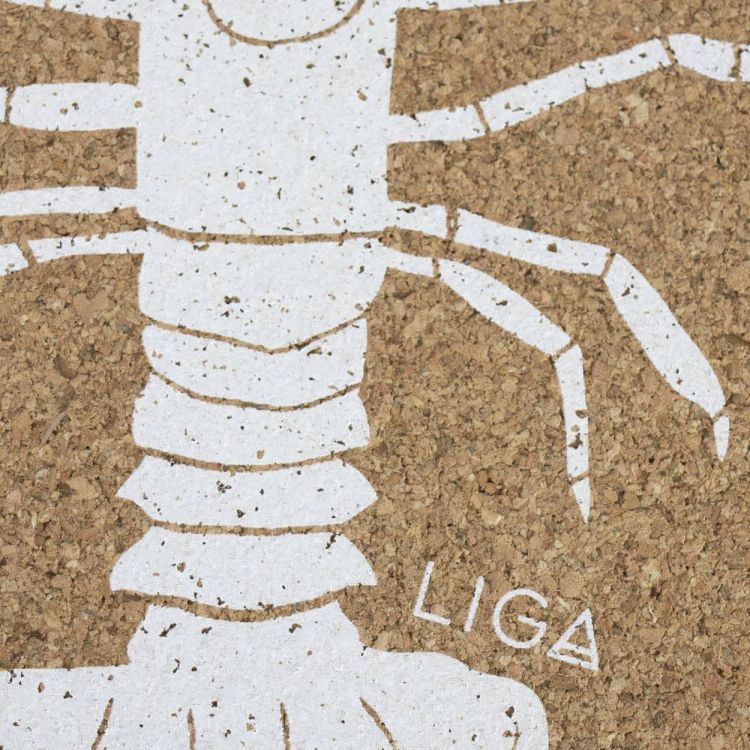 Liga Placemat kurk Kreeft (White) - Panache (Koksijde)