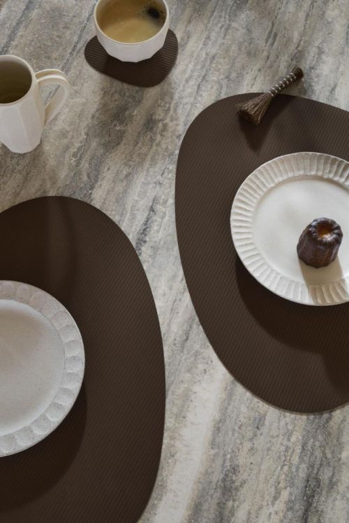 LIND DNA Corduroy Glasonderzetter Curve (Hazel) - Panache (Koksijde)