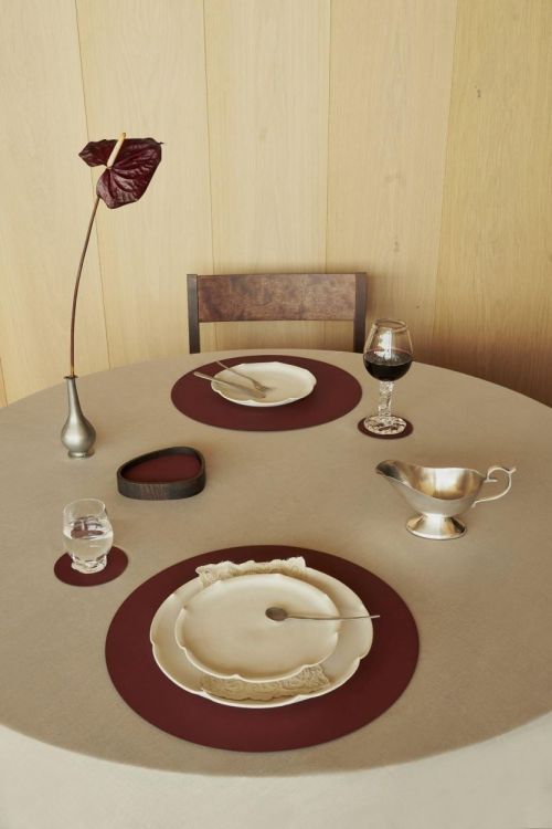 LIND DNA Nupo Glasonderzetter Curve (Burgundy) - Panache (Koksijde)