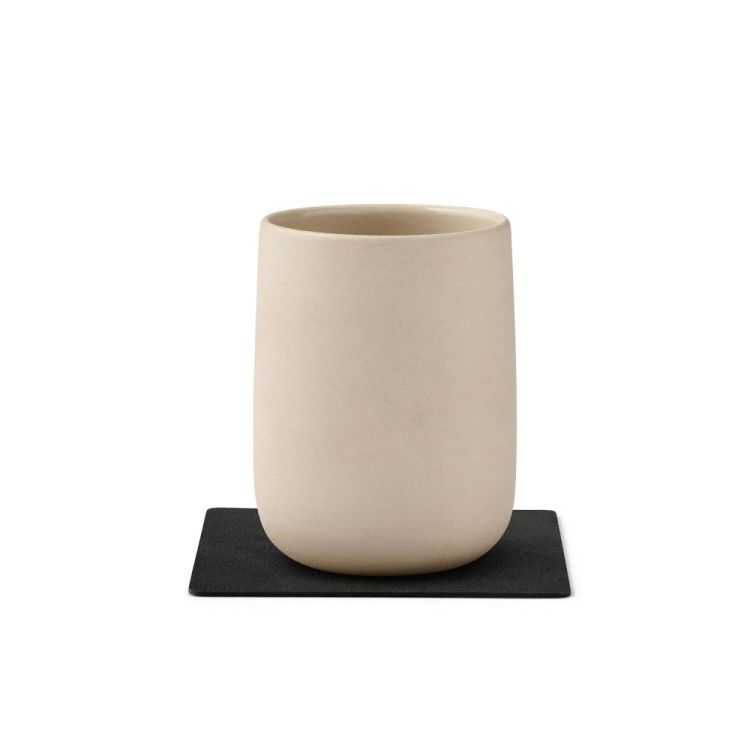 LIND DNA Dessous de verre Nupo Square (Black Ink) - Panache (Koksijde)