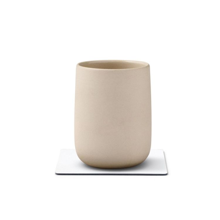 LIND DNA Dessous de verre Nupo Square (Pure White) - Panache (Koksijde)