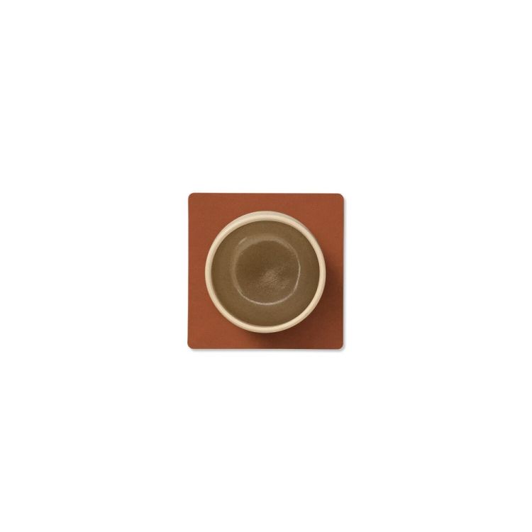 LIND DNA Dessous de verre Nupo Square (Rust) - Panache (Koksijde)