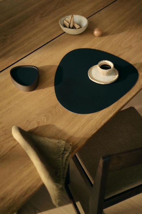 LIND DNA Set de table Nupo Curve L (Black Ink) - Panache (Koksijde)