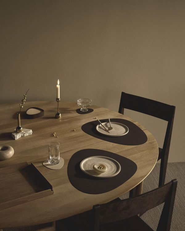 LIND DNA Nupo Placemat Curve L (Hazel) - Panache (Koksijde)