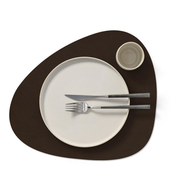 LIND DNA Nupo Placemat Curve L (Hazel) - Panache (Koksijde)