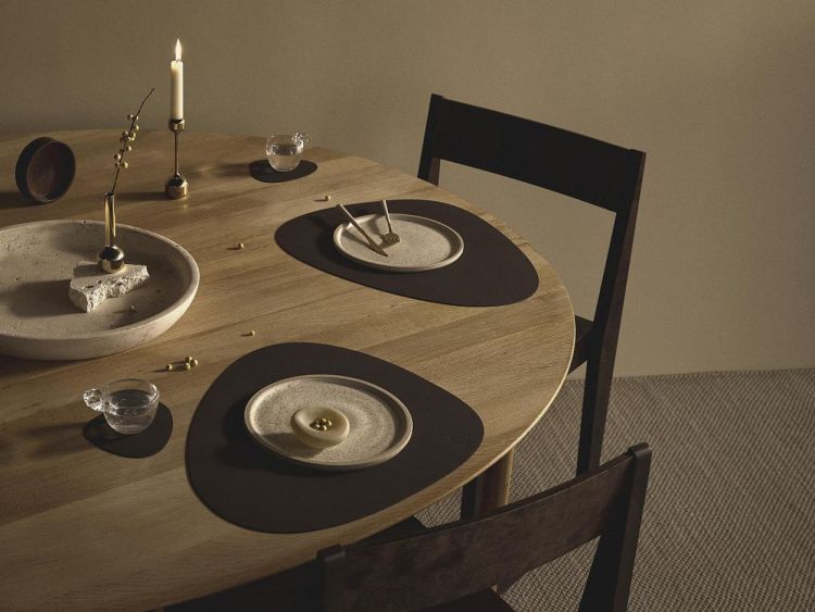 LIND DNA Nupo Placemat Curve L (Hazel) - Panache (Koksijde)