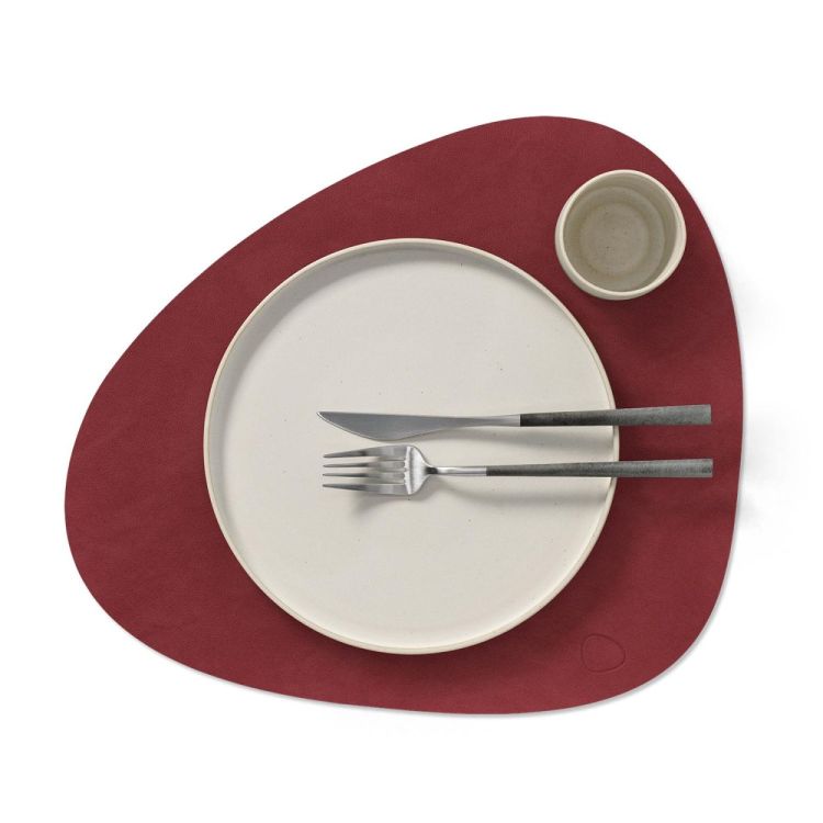 LIND DNA Nupo Placemat Curve L (Red) - Panache (Koksijde)