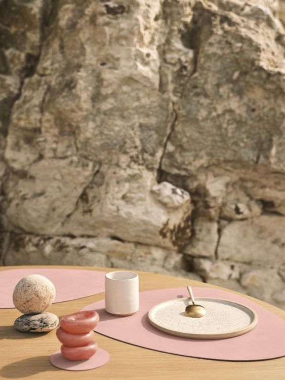 LIND DNA Nupo Placemat Curve L (Rose) - Panache (Koksijde)