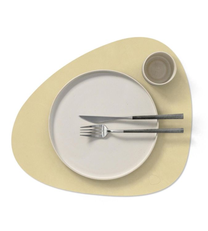 LIND DNA Nupo Placemat Curve L (Lemon Sorbet) - Panache (Koksijde)