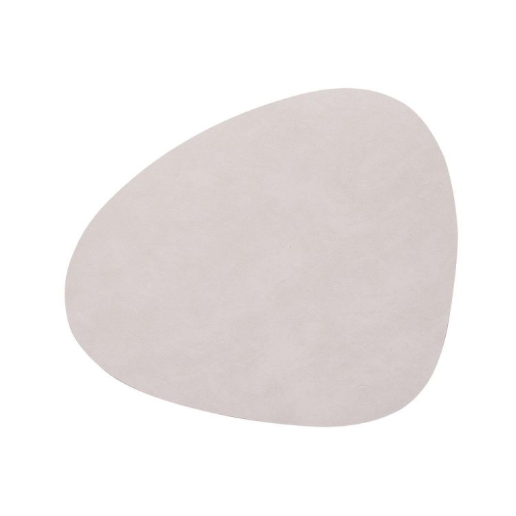 LIND DNA Nupo Placemat Curve L (Oyster White) - Panache (Koksijde)