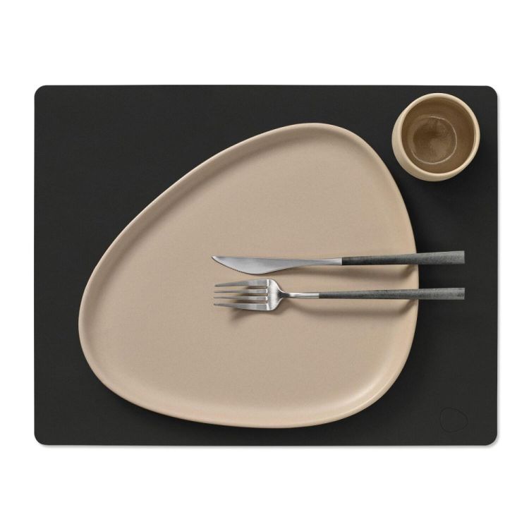 LIND DNA Nupo Placemat Square L (Black Ink) - Panache (Koksijde)