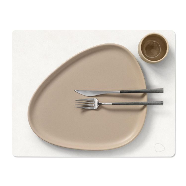 LIND DNA Nupo Placemat Square L (Pure White) - Panache (Koksijde)