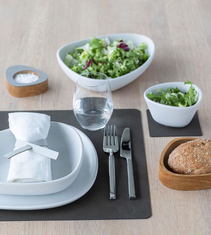 LIND DNA Nupo Placemat Square L (Caviar) - Panache (Koksijde)