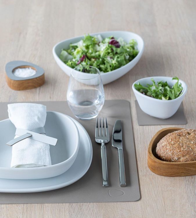 LIND DNA Nupo Placemat Square L (Clay Brown) - Panache (Koksijde)