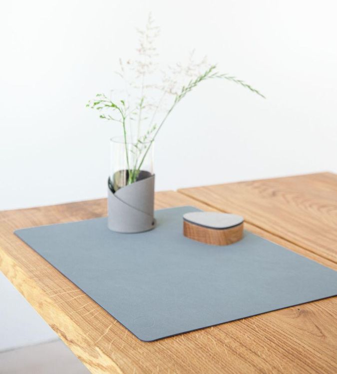 LIND DNA Nupo Placemat Square L (Light Blue) - Panache (Koksijde)