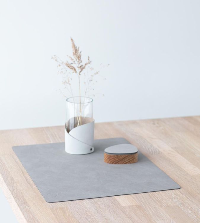 LIND DNA Nupo Placemat Square L (Light Grey) - Panache (Koksijde)