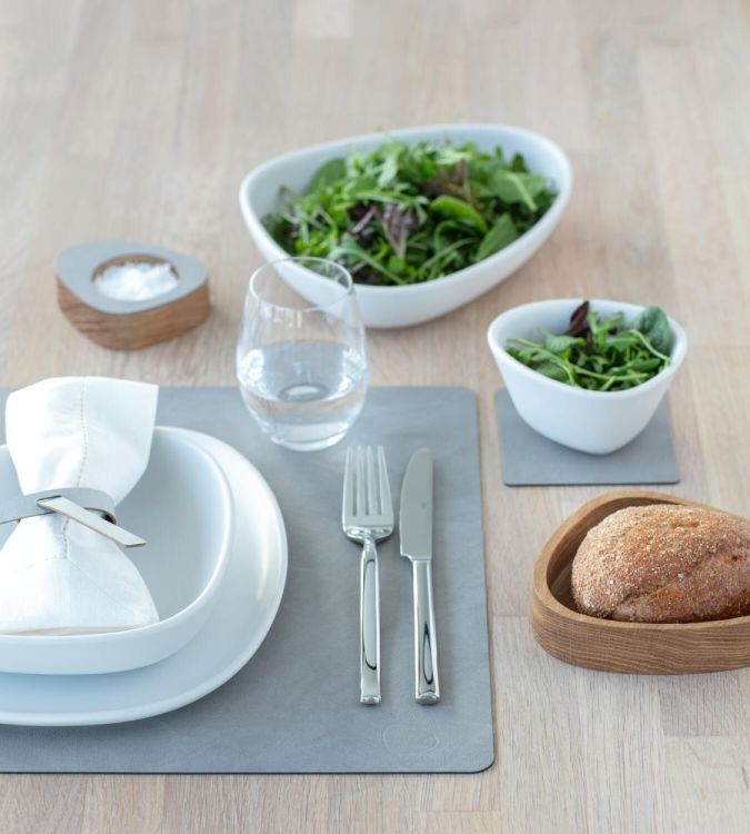 LIND DNA Nupo Placemat Square L (Light Grey) - Panache (Koksijde)