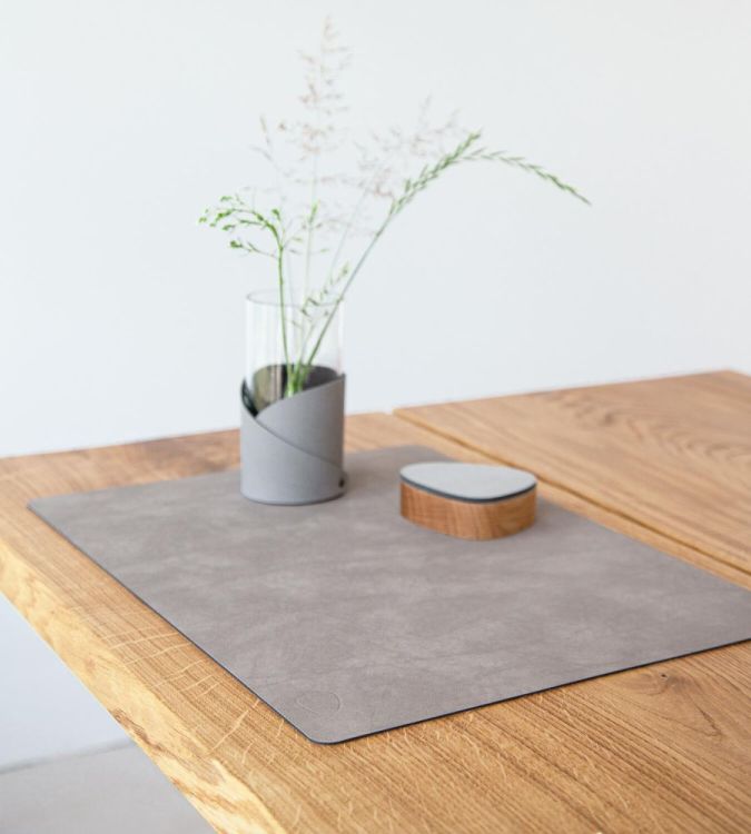 LIND DNA Nupo Placemat Square L (Nomad Grey) - Panache (Koksijde)