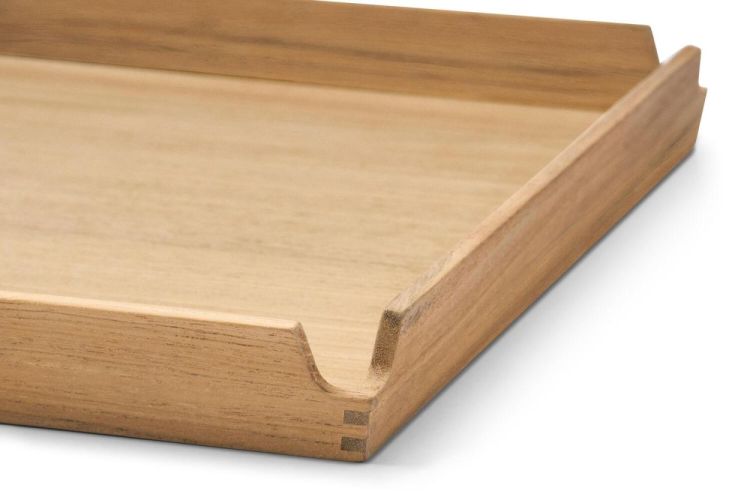 LIND DNA Teak Tray S Square Airy Nupo 30x30x3.5cm (Old Rose) - Panache (Koksijde)