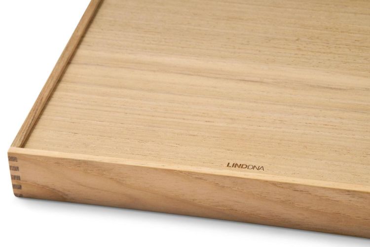 LIND DNA Teak Tray S Square Airy Nupo 30x30x3.5cm (Old Rose) - Panache (Koksijde)