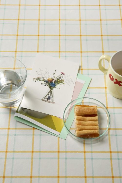 Lola Tafelkleed PVC 140x250cm - 123 Check Pacific (Multi) - Panache (Koksijde)