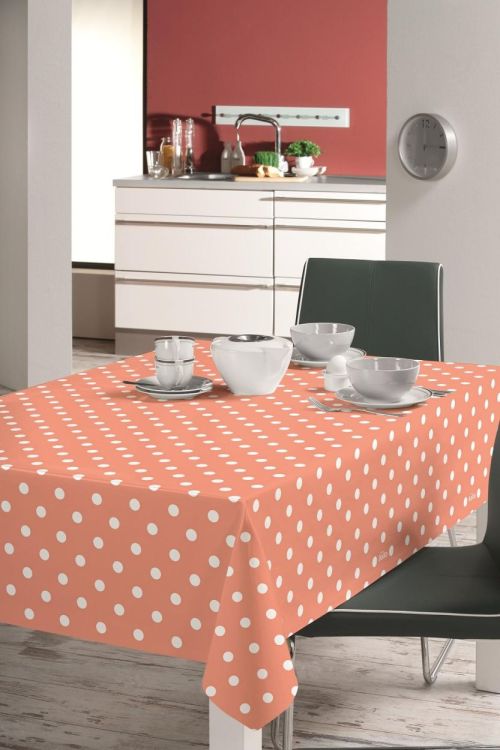 Lola Tafelkleed PVC 140x250cm - Lollipop Tangerine (Multi) - Panache (Koksijde)