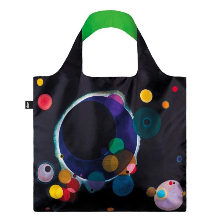 Loqi Kandinsky Several Circles Neon Green (Multi) - Panache (Koksijde)