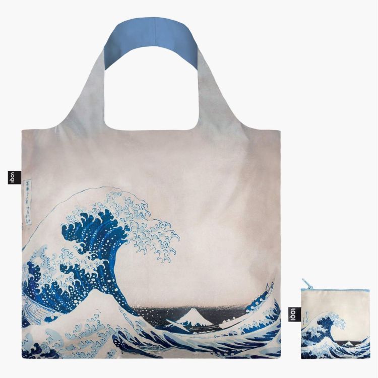 Loqi Katsushika Hokusai The Great Wave (Blauw/Grijs) - Panache (Koksijde)