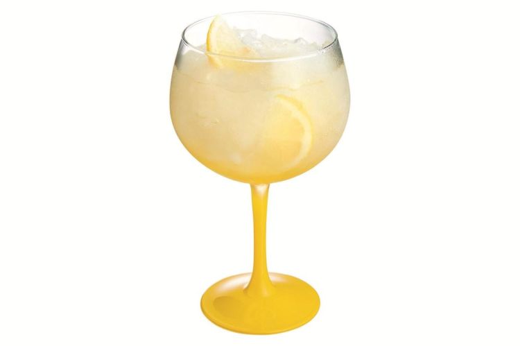 Luminarc Gin-Tonic glas gele voet (Geel) - Panache (Koksijde)