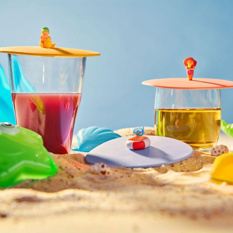 Lurch Couvercle pour verre 'Beach Kids' () - Panache (Koksijde)