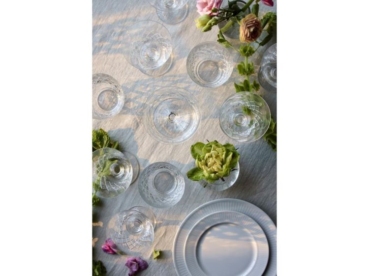 Lyngby Glass 2 Eaton Rode Wijnglazen 26cl (Transparant) - Panache (Koksijde)